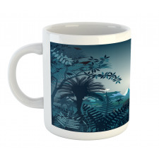 Tiger in Hazy Rainforest Mug