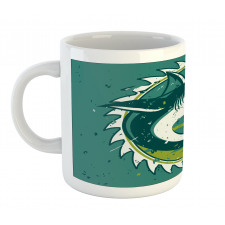 Shark Hunter Marine Art Mug