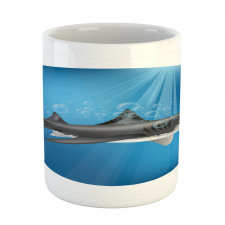 Shark Underwater Hunter Mug