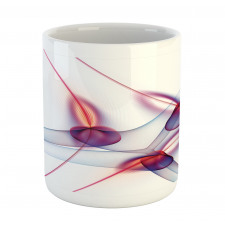 Modern Wavy Patterns Art Mug