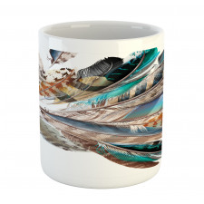 Contour Feather Fashion Mug