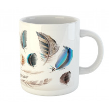 Bird Body Feathers Set Mug