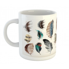 Bird Body Feathers Set Mug