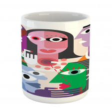 Modern Abstract Colorful Design Mug