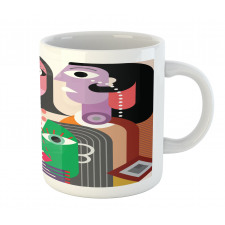 Modern Abstract Colorful Design Mug
