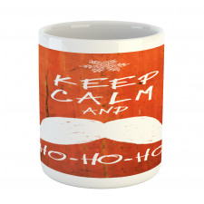 Keep Calm Humor Words Mug