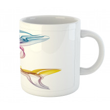 Aquatic Dolphin Mug