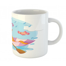 Cartoon Animal Kids Birds Mug