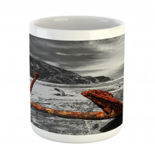 Rusty Vintage Beach Mug