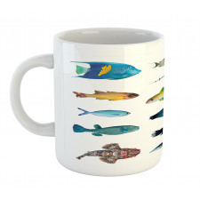 Marine Life Creatures Mug