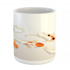 Traditional Spotted Koi Fish Mug