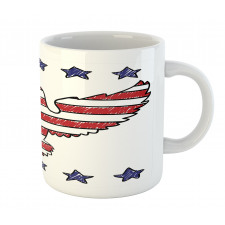 Patriotic Eagle Mug