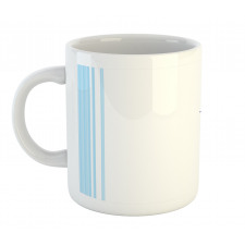 Vertical Long Lines Mug