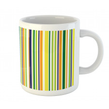 Vibrant Lines Pattern Mug