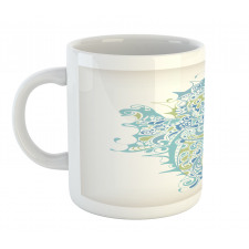 Greek Seahorse Mythological Mug