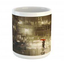 Romantic View Rainy Day Mug