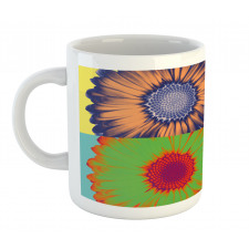 Daisy Flower Collage Mug