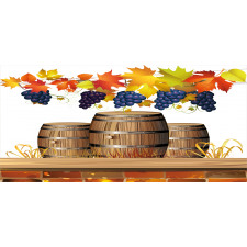 Golden Fall in Vineyard Mug