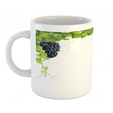 Wine Leaves in Village Mug