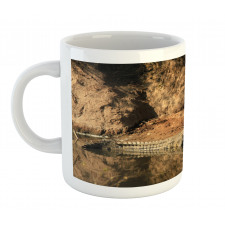 Crocodile Hunt in Wild Mug