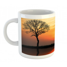 Giraffe in Wild Forest Mug