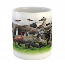 Wild Safari Animals Mug