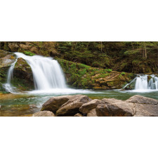 Waterfalls in Mountains Mug