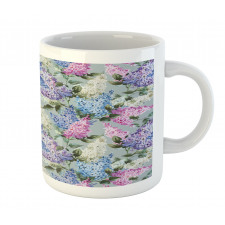 Floral Garden and Leaf Mug