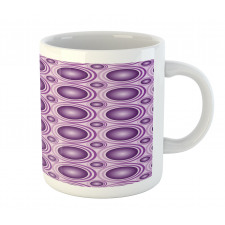 Circular Lines Rings Mug