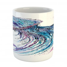 Aqua Colors Creative Mug