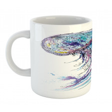 Aqua Colors Creative Mug