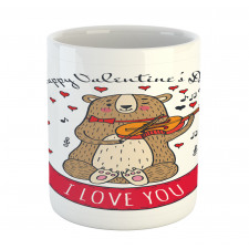 Bear and Violin Mug