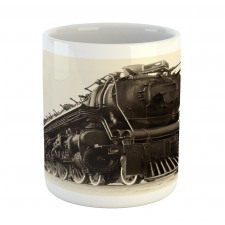 Antique Train Art Mug