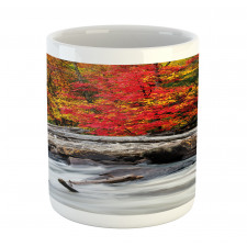 Fall Forest Driftwood Mug