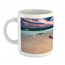 Driftwood on Beach Mug