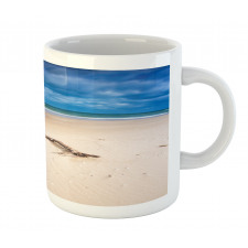 Deserted Sandy Beach Mug