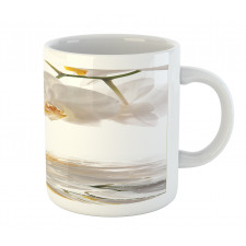 Orchids on Rippling Water Mug