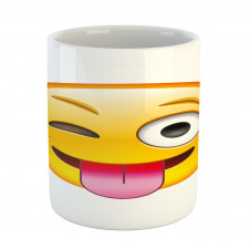 Cartoon Romantic Smiley Mug