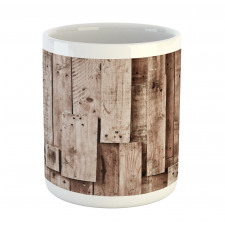 Vintage Barn Floor Art Mug