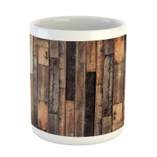 Old Floor Rustic Style Mug