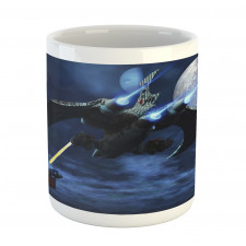 Spaceship Laser Beam Mug