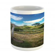 Hobbit Land East West Mug