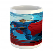 Retro Cartoon Heros Mug