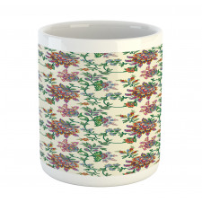 Colorful Flowers Mug