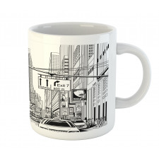 Downtown Manhattan Mug