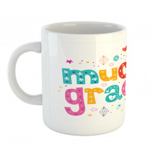 Spanish Thanks Words Mug