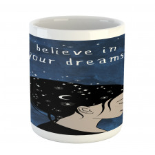 Dreamy Girl Words Mug