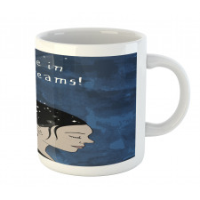 Dreamy Girl Words Mug