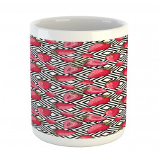 Chevron Striped Design Mug