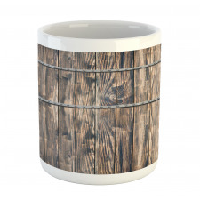 Long Farmhouse Planks Mug